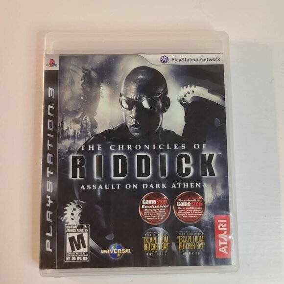 The Chronicles of Riddick: Assault on Dark Athena (PS3) Complete - Picture 1 of 5